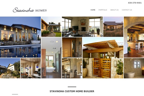 Grandportfolio theme site design template sample