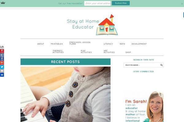 Foodie Pro theme site design template sample