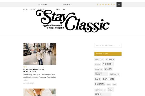 Ashe theme site design template sample