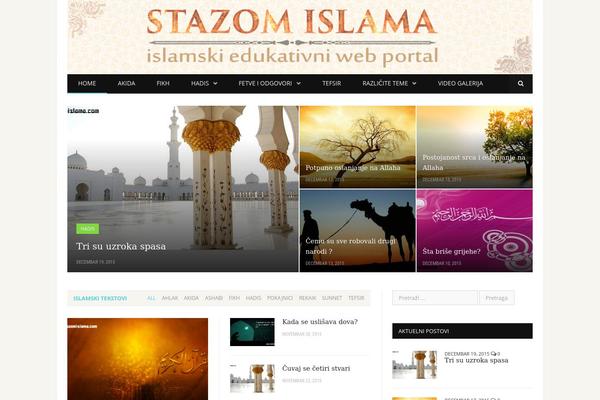 SmartMag theme site design template sample