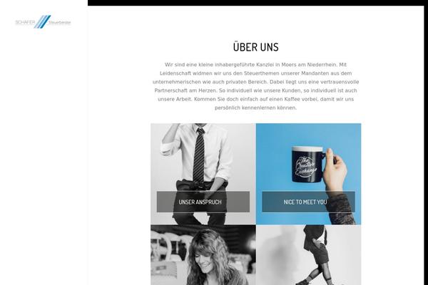 Uncode-child theme site design template sample