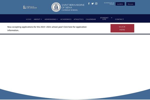 Site using Divi-overlays plugin