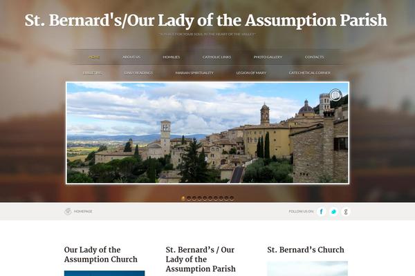 stbernardsparish.ca site used Evangelist-parent