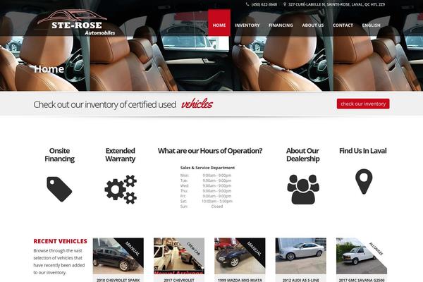 Site using Automotive plugin