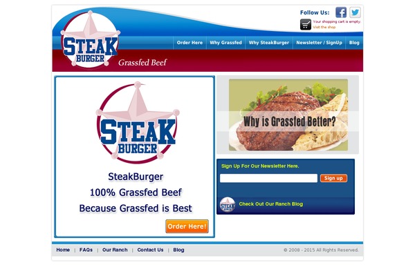 Site using Social Media Icons Widget plugin