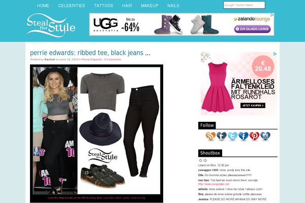 Sora theme site design template sample