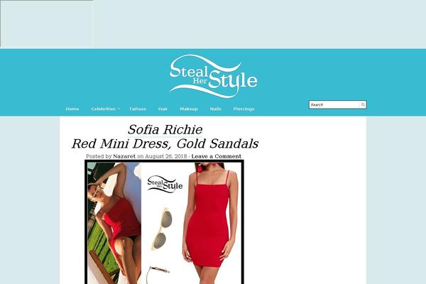 Sora theme site design template sample