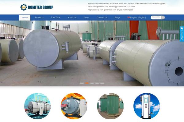 steam-generator.com site used Wpgrouptrade-blue-en