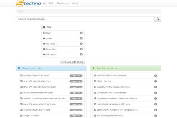 Site using Search by Google plugin