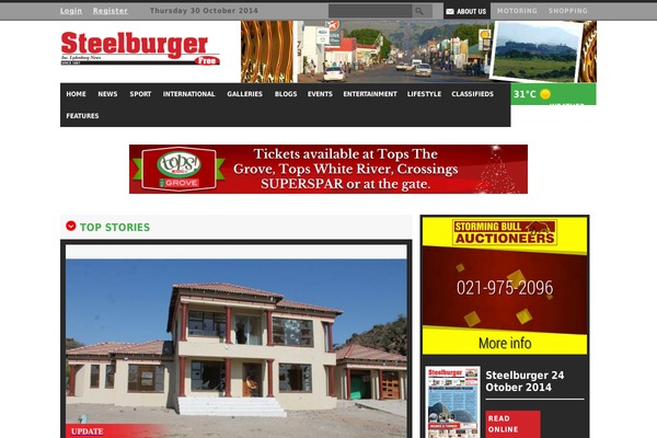 Site using Caxton-video-of-the-day plugin