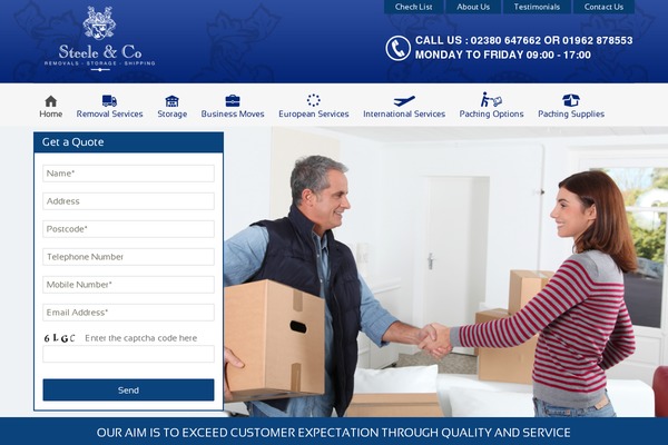 steeleandco.co.uk site used Becorp-child