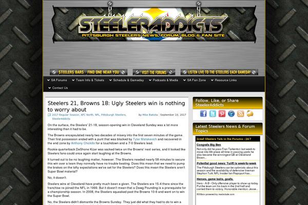 GeneratePress theme site design template sample