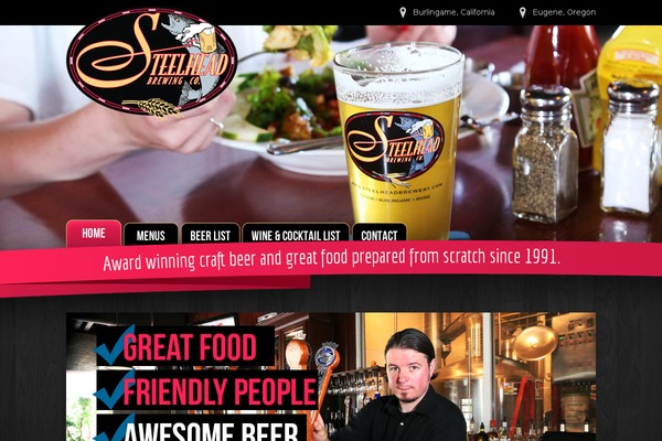 steelhead theme websites examples