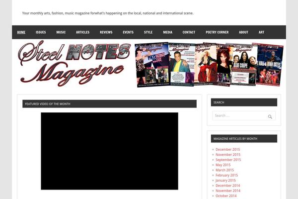 Cherry Framework theme site design template sample