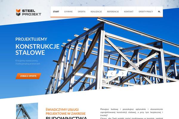 steelprojekt.pl site used Steelprojekt