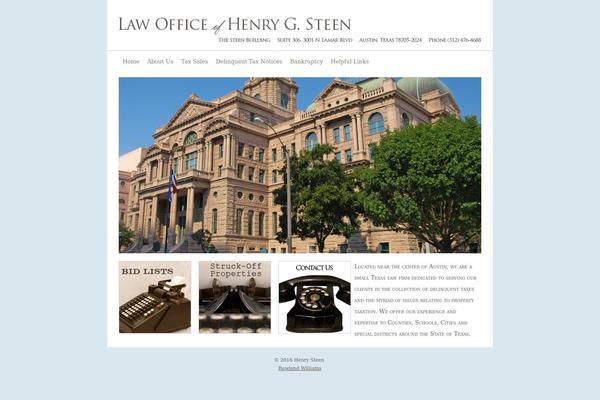 Twentythirteen Child theme site design template sample