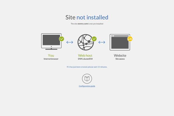 steery.com site used Steeryweb