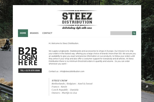 steezdistribution.com site used Boldr-pro