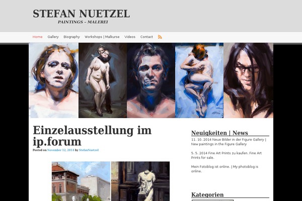 Fotografie theme site design template sample