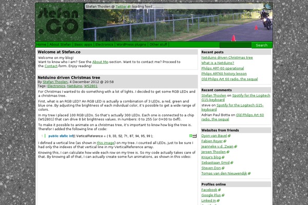 Site using WP Mailto Links - Manage Email Links plugin