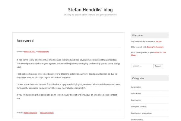 Noto Simple theme site design template sample