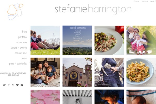 ProPhoto 7 theme site design template sample