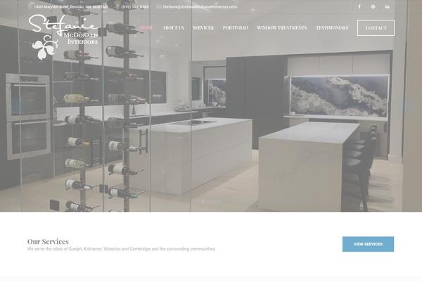 Etalon theme site design template sample