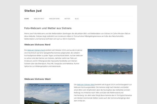 Twentytwelve-child theme site design template sample