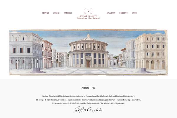 Vega theme site design template sample