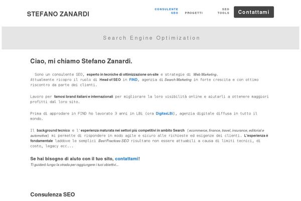 stefanozanardi.com site used Responsivesz