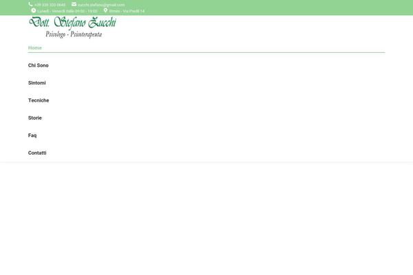The7 Child theme site design template sample