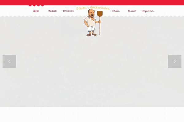 Cakery theme site design template sample