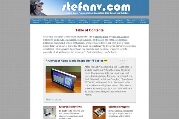 Site using jQuery Colorbox plugin