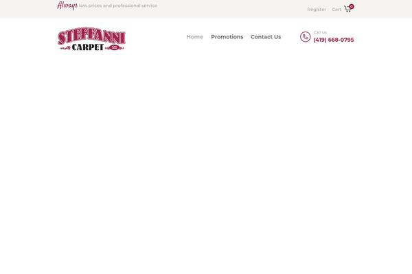 Mahogany theme site design template sample