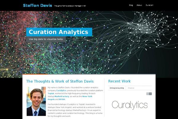 Venture theme site design template sample