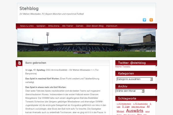 Donovan theme site design template sample