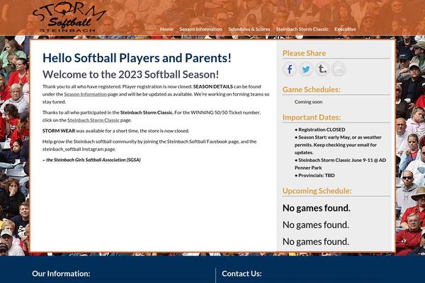 Site using Mstw-league-manager plugin