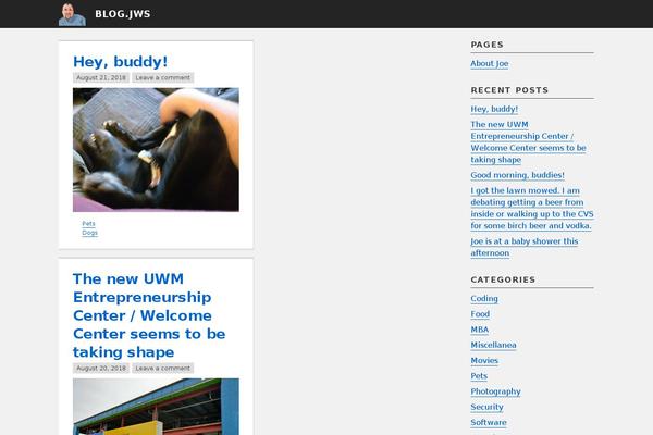 Site using WP Resume plugin