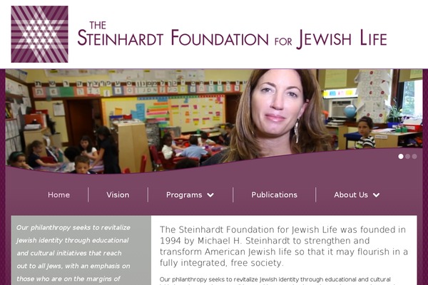 steinhardtfoundation.org site used Thesteinhardtfoundation