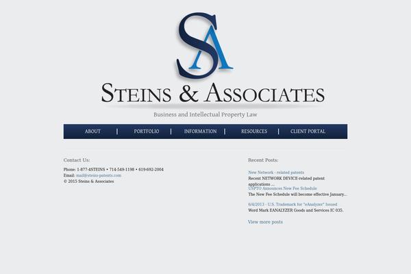 steins theme websites examples
