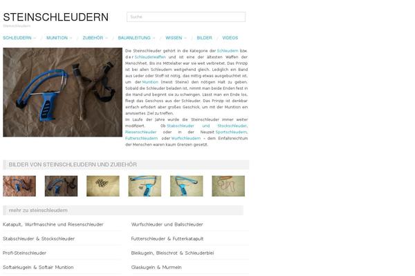Oxygen Child theme site design template sample