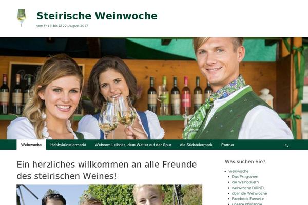 steirische-weinwoche.at site used Clean Magazine