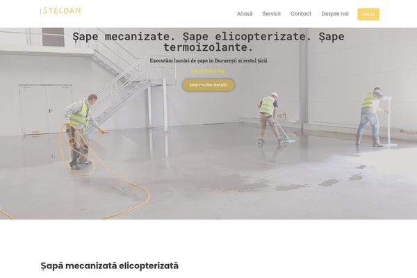Construction Field theme site design template sample