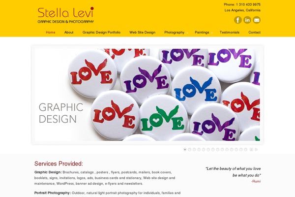 U Design Child theme site design template sample