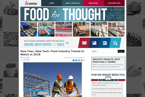 stellarfoodforthought.net site used Stellar
