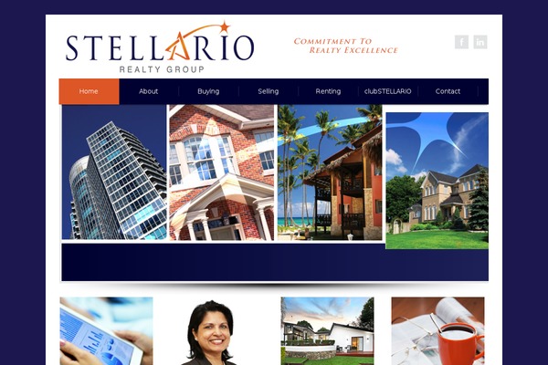 Site using Inspiry-real-estate plugin