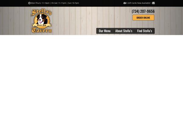 stellasblackdogtavern.com site used Stellas