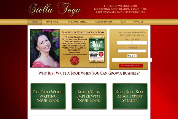 Campaign theme site design template sample