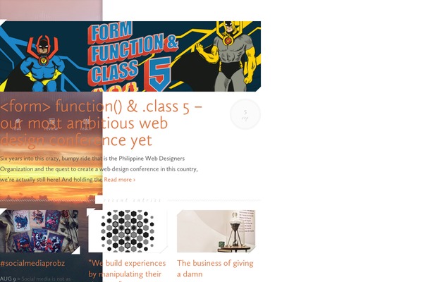 Site using Webmention plugin