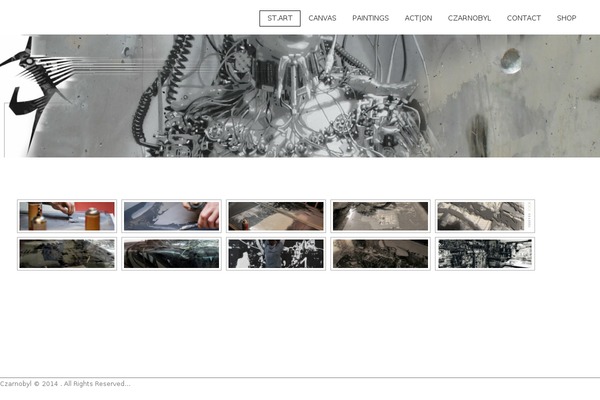 Matheson theme site design template sample
